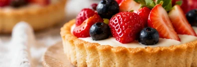 Torta doce com frutas